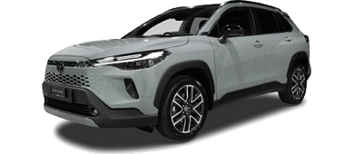 Toyota Corolla Cross 2.0 Hybrid 4x4 Premium leasen - front angle - DirectLease